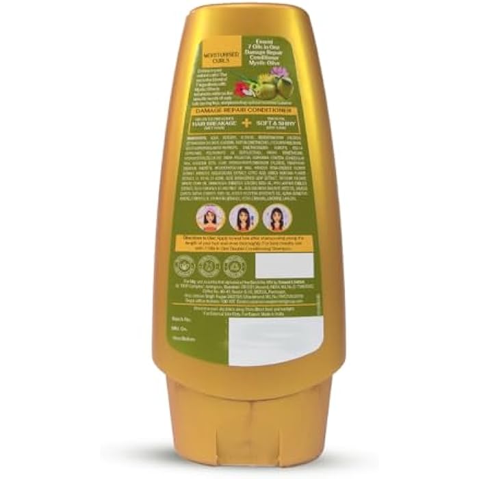 Emami 7 Oils in One Damage Repair Conditioner Mystic Olive 200 ML - Image 2